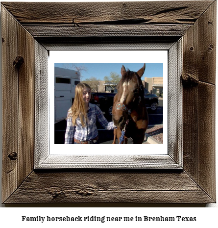 family horseback riding near me in Brenham, Texas